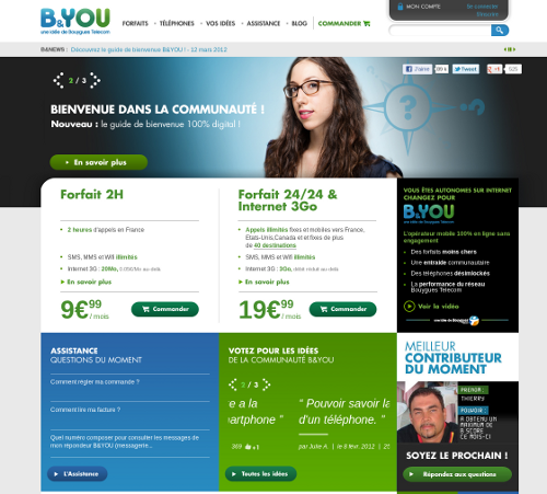 B And YOU Propose Un Nouvel Accueil