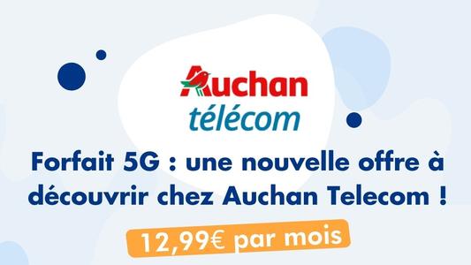 Auchan Telecom Forfait 5G