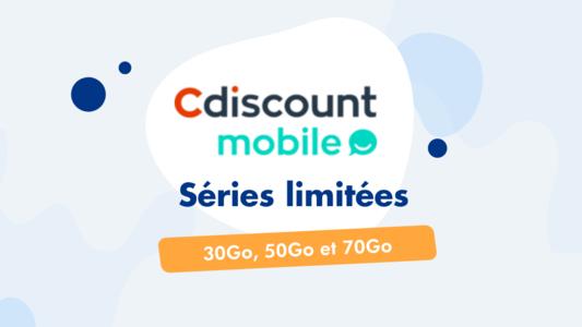 cdiscount série limitée mobile