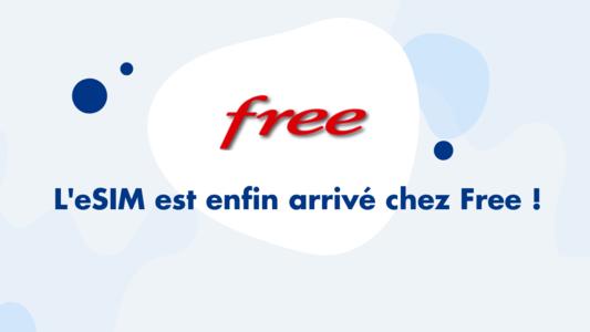 eSIM chez Free