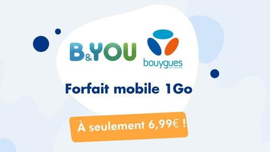 Forfait mobile pas cher bouygues telecom