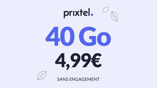 forfait Prixtel Black Friday