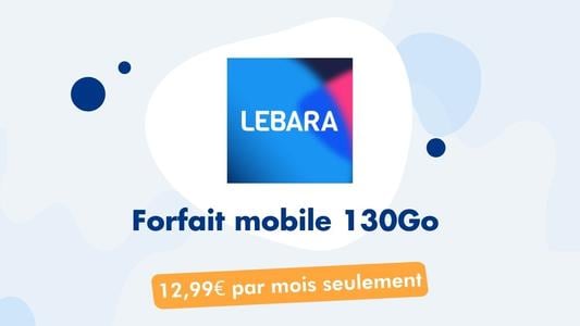 Forfait Lebara 130Go