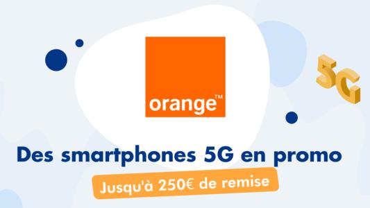 promo smartphone 5G Orange