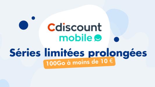 séries limitées de cdiscount mobile